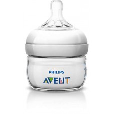 Avent пластмасово шише Natural 60 мл (0+ м.)